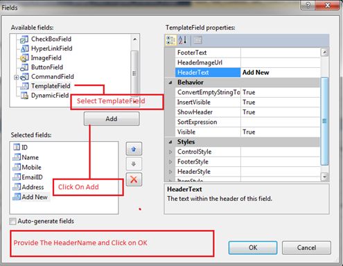 Add a Extra Template